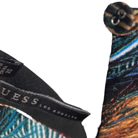 GUESS Los Angeles Sleeveless Lined Fit & Flare Mini Dress xs - Picture 10 of 11